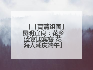 「高清组图」昆明宜良：花乡盛宴迎宾客 花海人潮庆端午