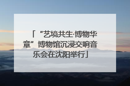 “艺境共生·博物华章”博物馆沉浸交响音乐会在沈阳举行