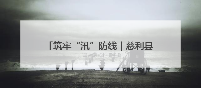 筑牢“汛”防线｜慈利县东岳观镇：用心用情架好党群温暖悠长的“连心桥”