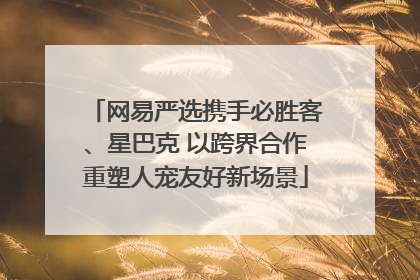 网易严选携手必胜客、星巴克 以跨界合作重塑人宠友好新场景