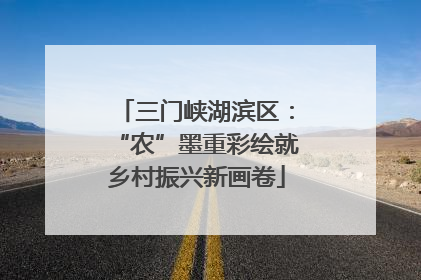 三门峡湖滨区：“农”墨重彩绘就乡村振兴新画卷