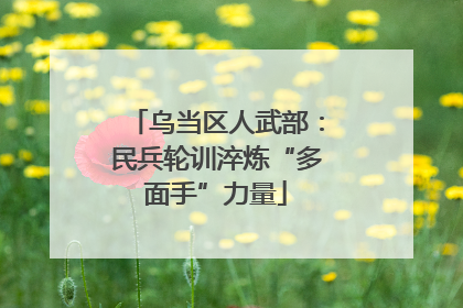 乌当区人武部：民兵轮训淬炼“多面手”力量