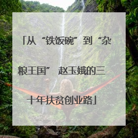 从“铁饭碗”到“杂粮王国” 赵玉娥的三十年扶贫创业路