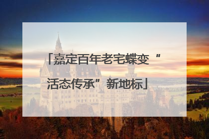 嘉定百年老宅蝶变“活态传承”新地标