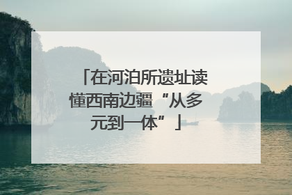 在河泊所遗址读懂西南边疆“从多元到一体”