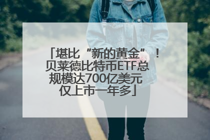 堪比“新的黄金”！贝莱德比特币ETF总规模达700亿美元 仅上市一年多