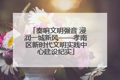 奏响文明强音 浸润一城新风——孝南区新时代文明实践中心建设纪实