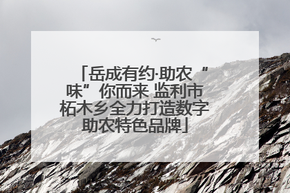 岳成有约·助农“味”你而来 监利市柘木乡全力打造数字助农特色品牌