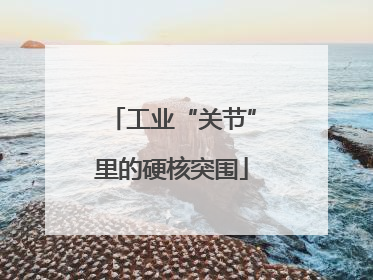 工业“关节”里的硬核突围