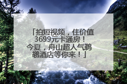 拍短视频，住价值3699元卡通房！今夏，舟山超人气鹈鹕酒店等你来！
