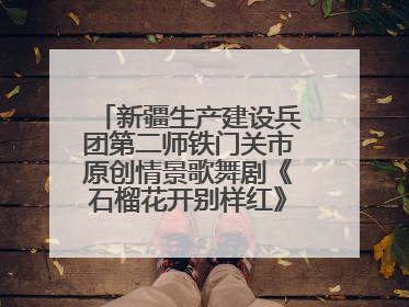 新疆生产建设兵团第二师铁门关市原创情景歌舞剧《石榴花开别样红》将来河北巡演