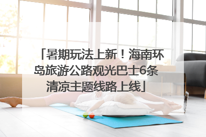 暑期玩法上新！海南环岛旅游公路观光巴士6条清凉主题线路上线