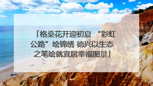 格桑花开迎初夏 “彩虹公路”绘锦绣 德兴以生态之笔绘就宜居幸福图景