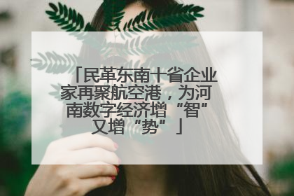 民革东南十省企业家再聚航空港，为河南数字经济增“智”又增“势”
