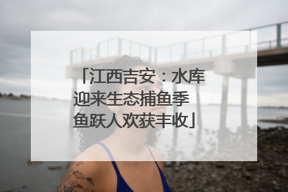 江西吉安：水库迎来生态捕鱼季 鱼跃人欢获丰收