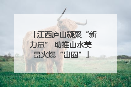 江西庐山凝聚“新力量” 助推山水美景火爆“出圈”