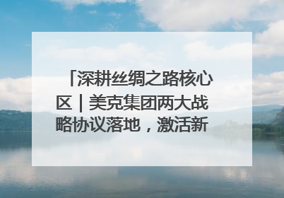 深耕丝绸之路核心区｜美克集团两大战略协议落地，激活新疆开放新动能