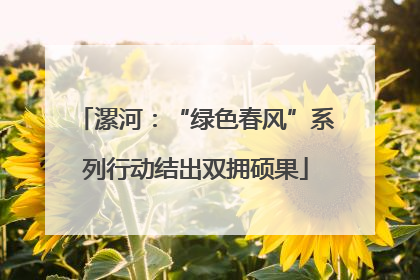 漯河：“绿色春风”系列行动结出双拥硕果
