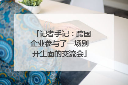 记者手记：跨国企业参与了一场别开生面的交流会
