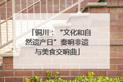 铜川：“文化和自然遗产日”奏响非遗与美食交响曲