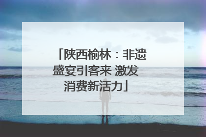 陕西榆林：非遗盛宴引客来 激发消费新活力