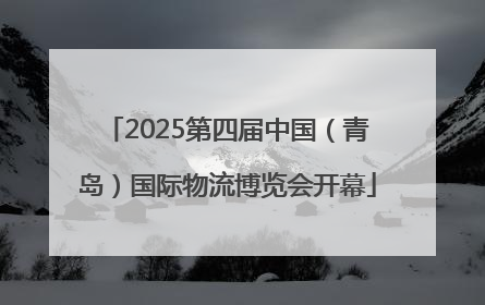 2025第四届中国（青岛）国际物流博览会开幕