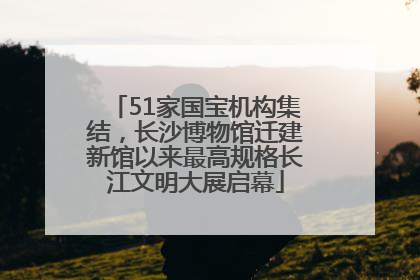 51家国宝机构集结，长沙博物馆迁建新馆以来最高规格长江文明大展启幕