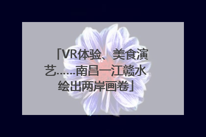 VR体验、美食演艺……南昌一江赣水绘出两岸画卷